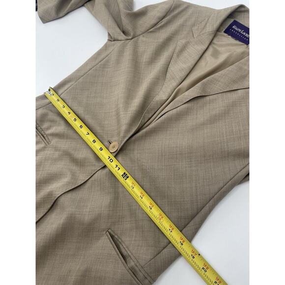 Ralph Lauren Collection Purple Label Long Blazer Wool Coat 1998 Runway Vintage L - Picture 11 of 15